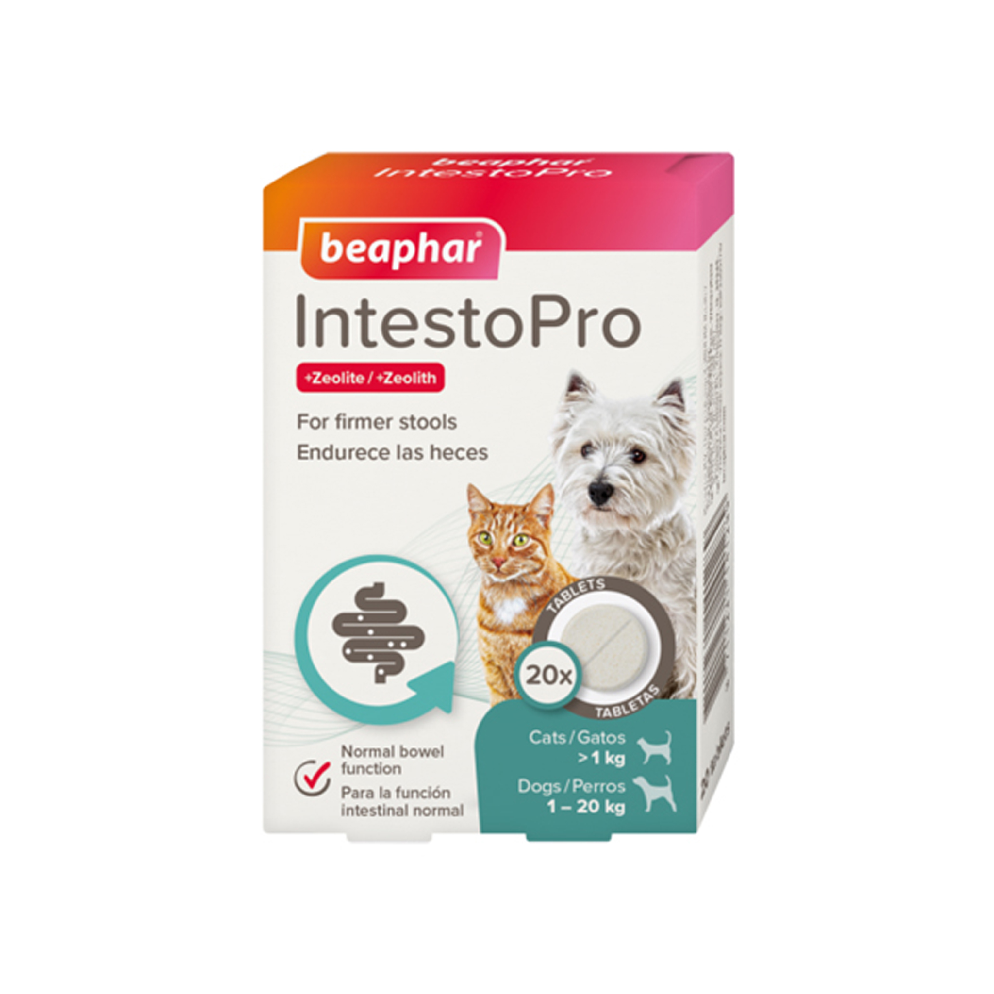 Beaphar Pet IntestoPro Tablets 20 Tab