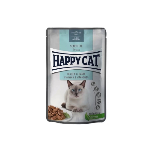Happy Cat Adult Sensitive Stomach & Intestines 85 g Pouch
